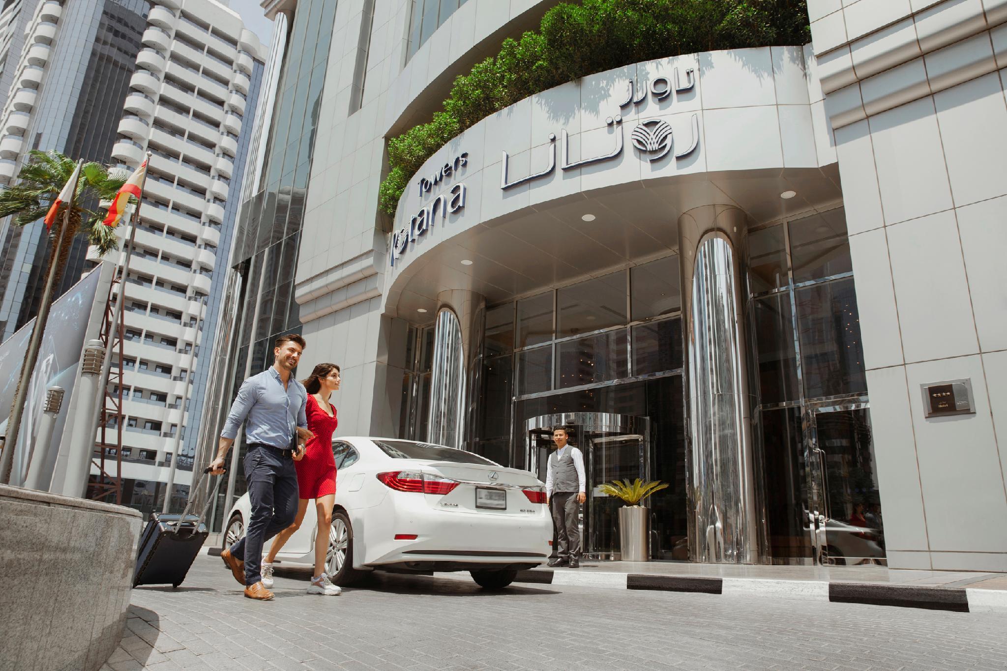 Towers Rotana - Dubai Hotel Exterior foto